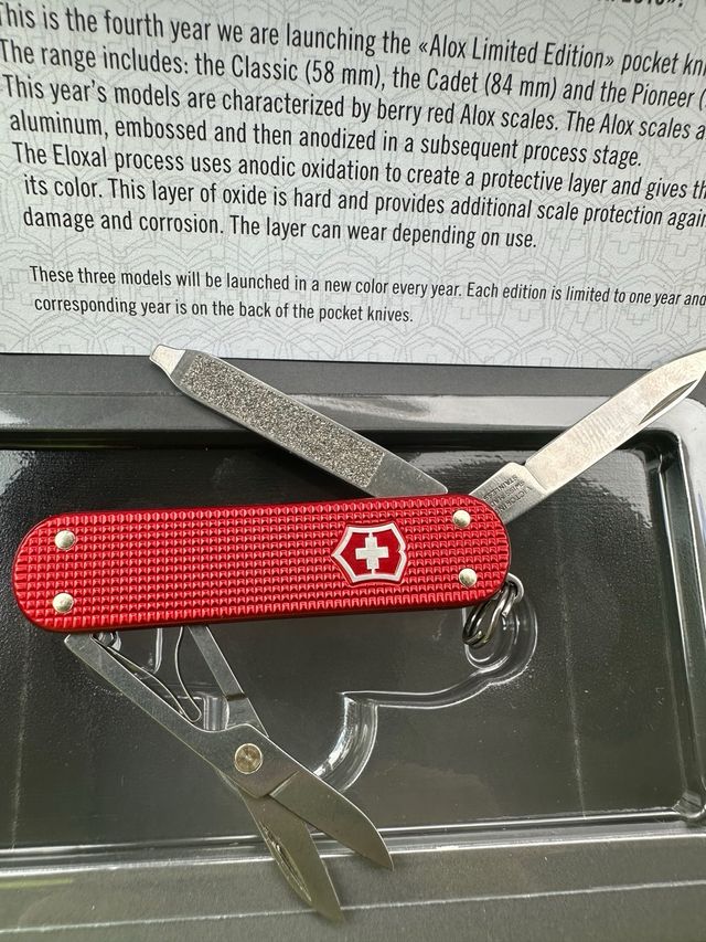 Navaja Victorinox Alox Limited Edition 2018