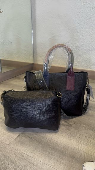Bolso de fiesta con plumas