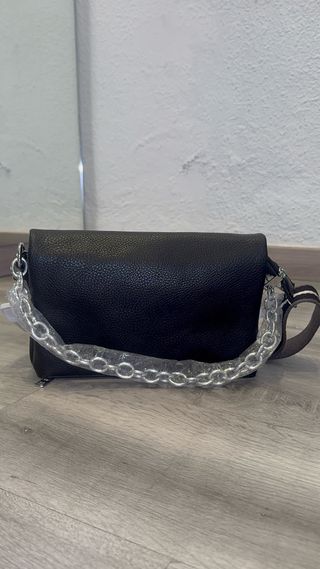 Bolso de fiesta con plumas