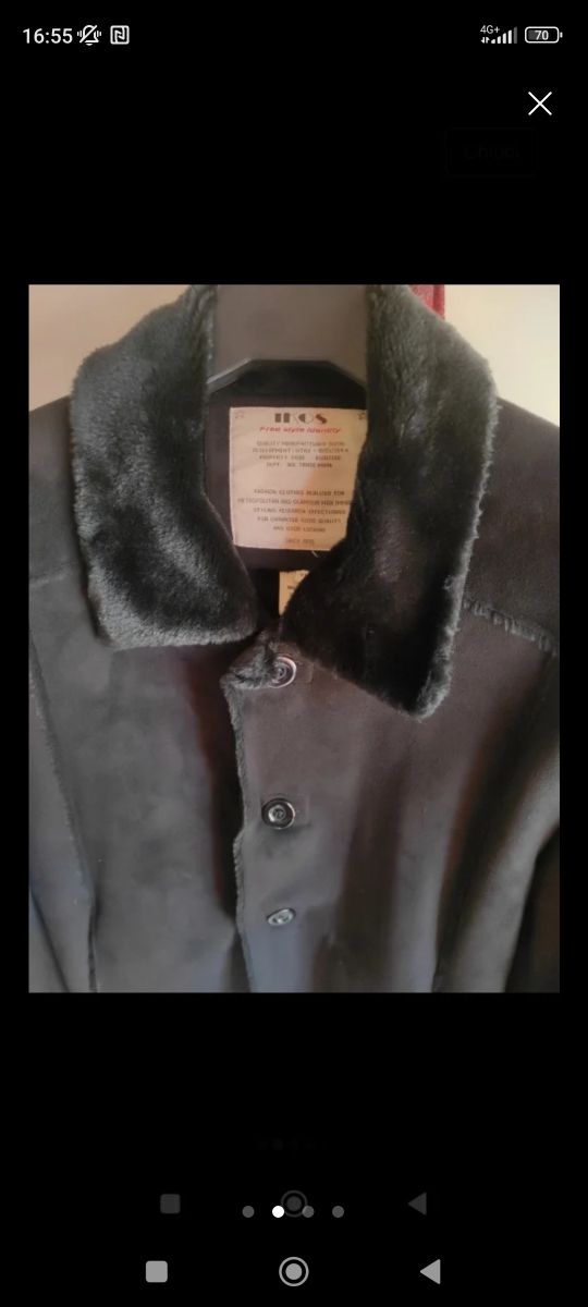 Montone donna vintage