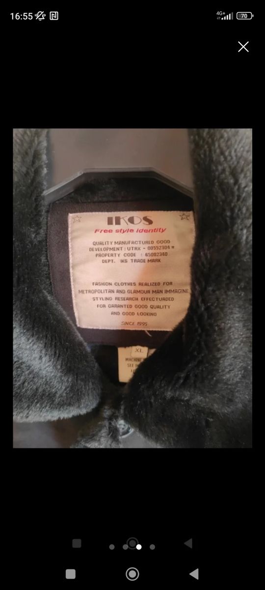 Montone donna vintage