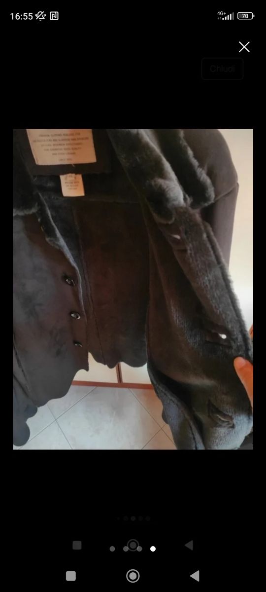 Montone donna vintage