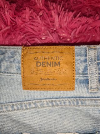 Falda pantalón vaquera Stradivarius