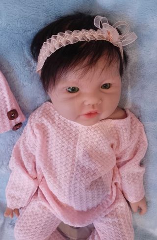 Bebé Reborn Silicona Blanda Platino
