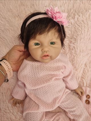 Bebé Reborn Silicona Blanda Platino