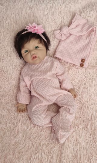 Bebé Reborn Silicona Blanda Platino