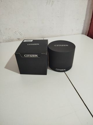 Estuche original reloj Citizen negro