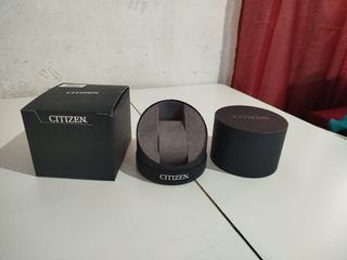 Estuche original reloj Citizen negro