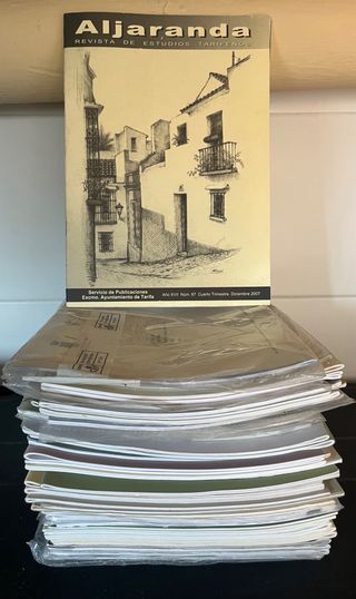 Revista Aljaranda Estudios Tarifeños
