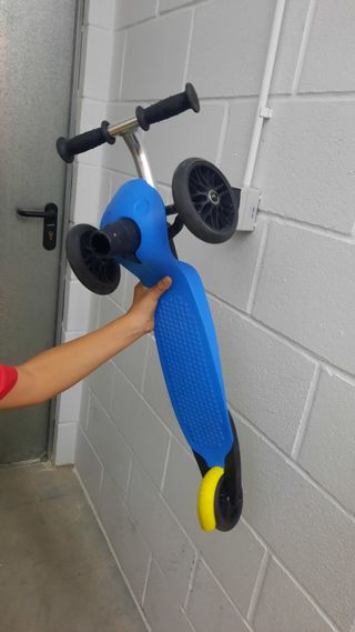 Patinete 3 ruedas Decathlon azul