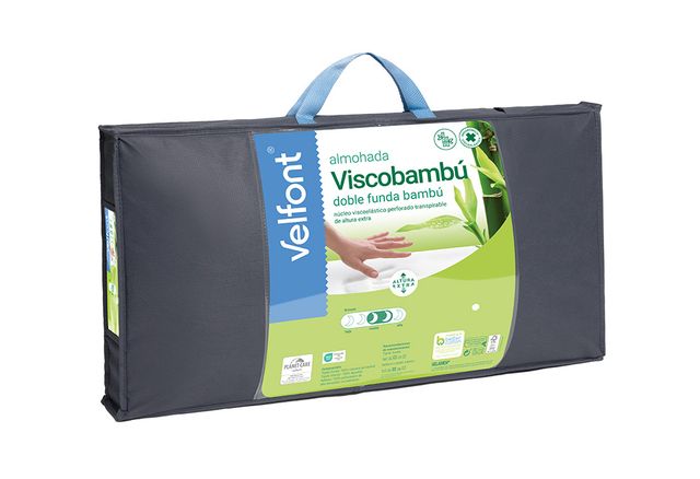 Almohada Velfont Viscobambú Altura Extra