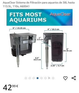 AquaClear Sistema de Filtración para acuarios