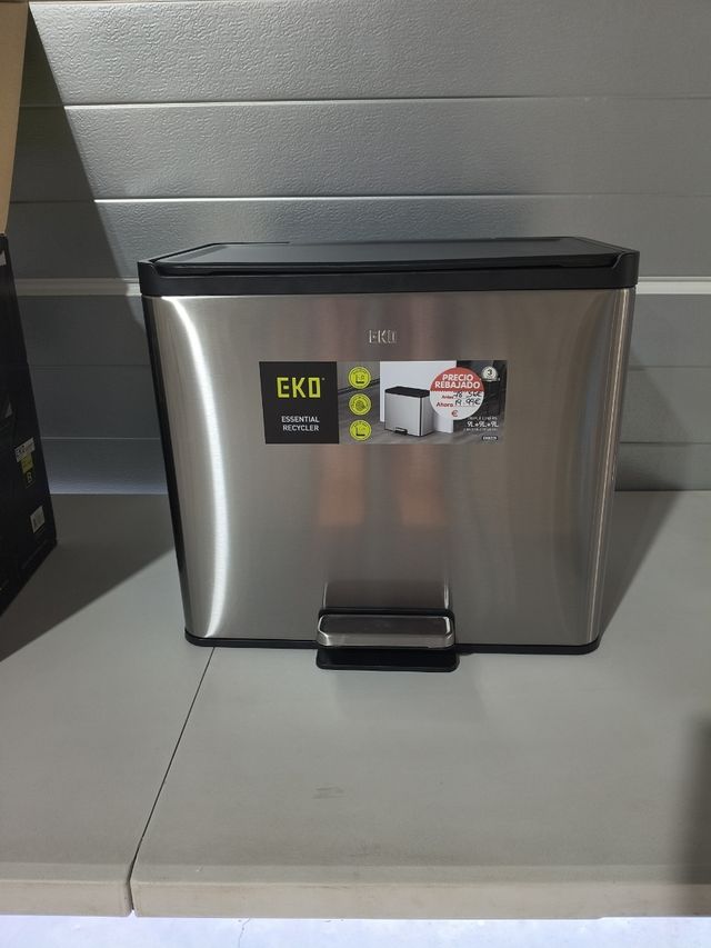 Papelera EKO Essential Recycler Acero Inox