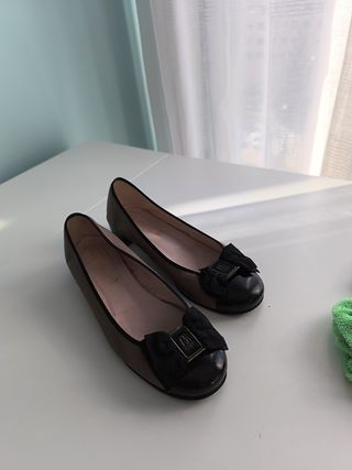 Zapatos planos piel mujer talla 40