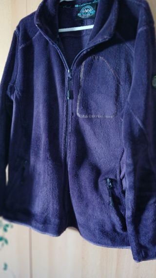 Sudadera Polar Calida Morada