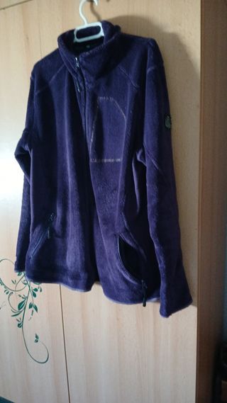 Sudadera Polar Calida Morada