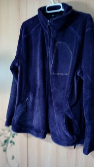 Sudadera Polar Calida Morada