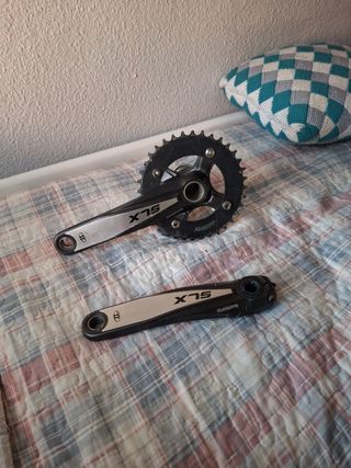 Bielas y Pedalier Shimano SLX *LEER*