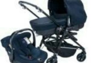Carrito bebé + silla + Maxi Cosi Jane Pro