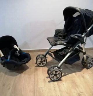 Carrito bebé + silla + Maxi Cosi Jane Pro