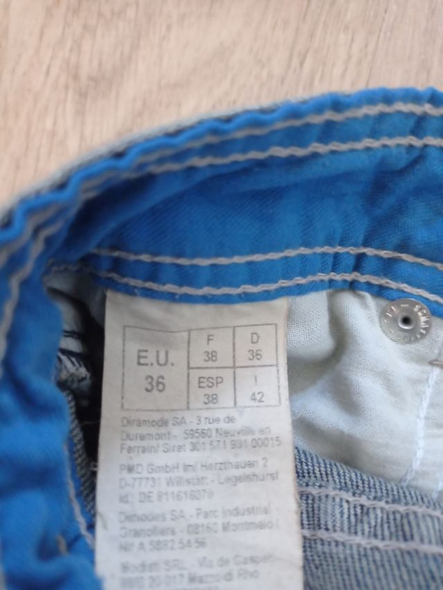 Minifalda vaquera azul