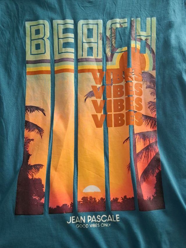 Camiseta Jean Pascale Beach Vibes XXL