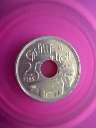 25 Pesetas Castilla y León 1995
