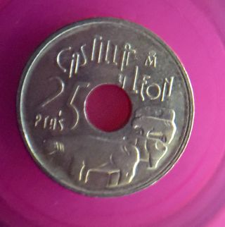25 Pesetas Castilla y León 1995