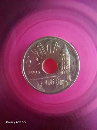 25 Pesetas Castilla y León 1995