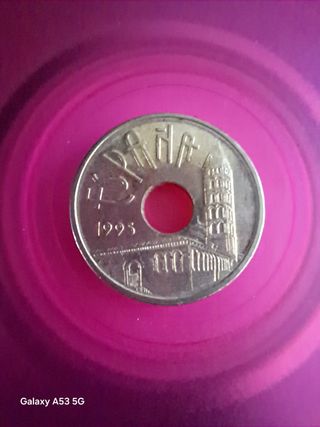 25 Pesetas Castilla y León 1995