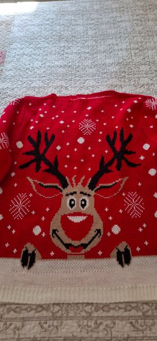 Jersey Navideño Reno Talla XL