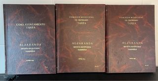 Revistas Aljaranda Ayuntamiento Tarifa (3 libros)