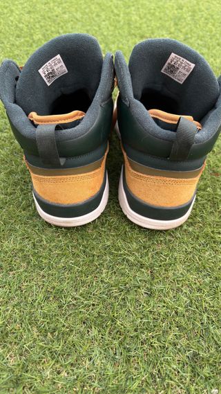 Zapatillas Adidas Altas Verde y Marrón