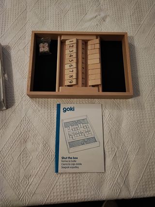 Juego de mesa Shut the Box Goki