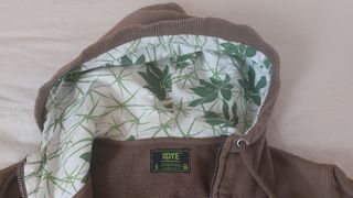 Sudadera Pull&Bear caqui con capucha