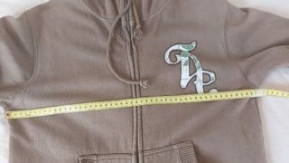 Sudadera Pull&Bear caqui con capucha