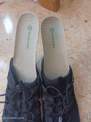Sandalias trekking Saguaro Talla 40 Negras