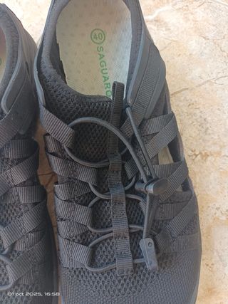Sandalias trekking Saguaro Talla 40 Negras