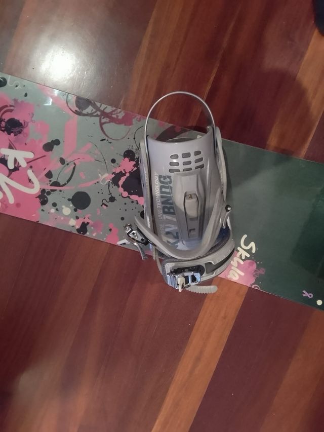 Tabla Snowboard K2 con Fijaciones