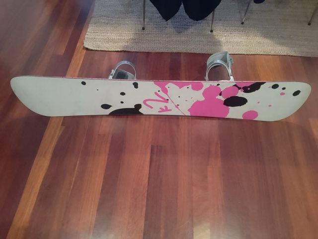 Tabla Snowboard K2 con Fijaciones