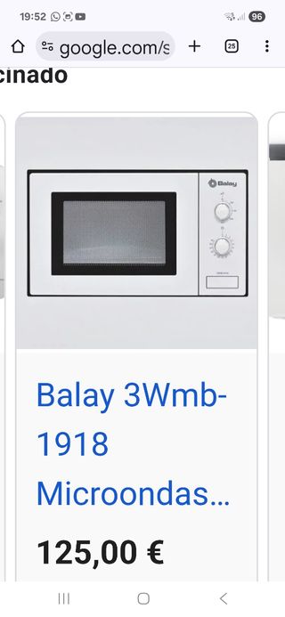 Microondas Balay