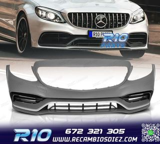 PARAGOLPES DELANTERO MERCEDES CLASE C W205 19- LOOK AMG C6