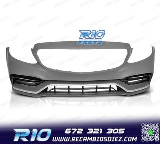 PARAGOLPES DELANTERO MERCEDES CLASE C W205 19- LOOK AMG C6