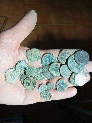 Lote monedas antiguas españolas