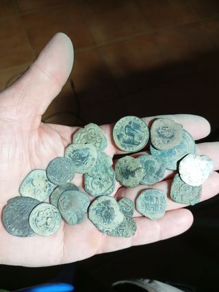 Lote monedas antiguas españolas
