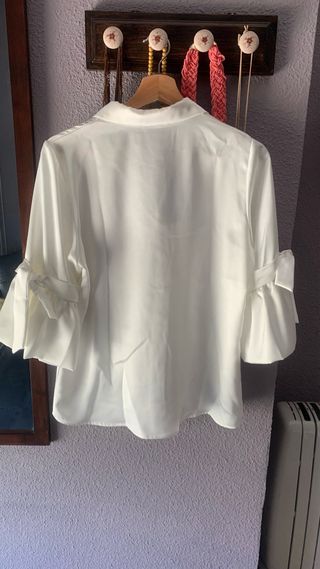 Camisa blanca fiesta Sara R.