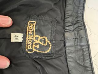 Pantalón de cuero ,t S mujer
