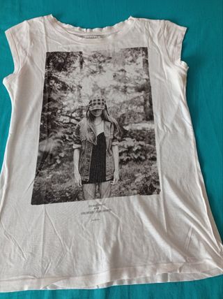 Lote 4 Camisetas Pull&Bear y Zara,Inside y Bershka
