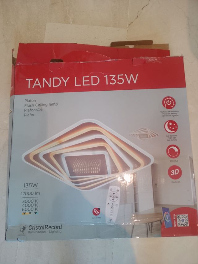 Lámpara plafón LED Tandy 135W