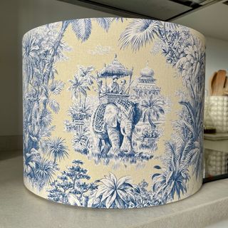Pantalla lámpara Toile de lino 40cm
